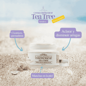 Crema Concha Nacar con Tea Tree